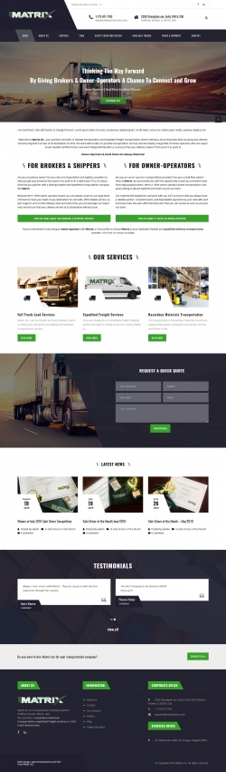 Matrix Trucks - превоз с камиони