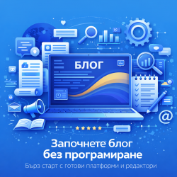 Мога ли да създам блог без програмиране?